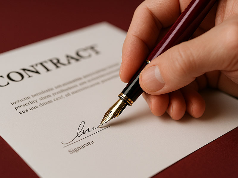 Derechos laborales al firmar un contrato